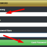 cara ganti password rajapadi4d